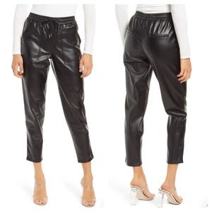 Blank NYC No Guidance Vegan Faux Leather Ankle Pants